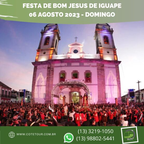 FESTA DE BOM JESUS DE IGUAPE Cote Tour