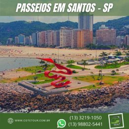 passeios em santos