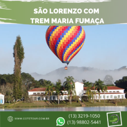 SÃO LORENZO+PASSEIO DE TREM