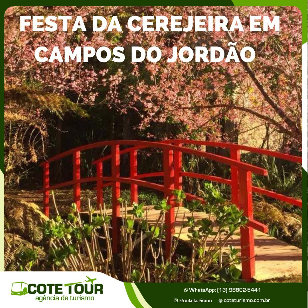FESTA DA CEREJEIRA CAMPOS DO JORDÃO