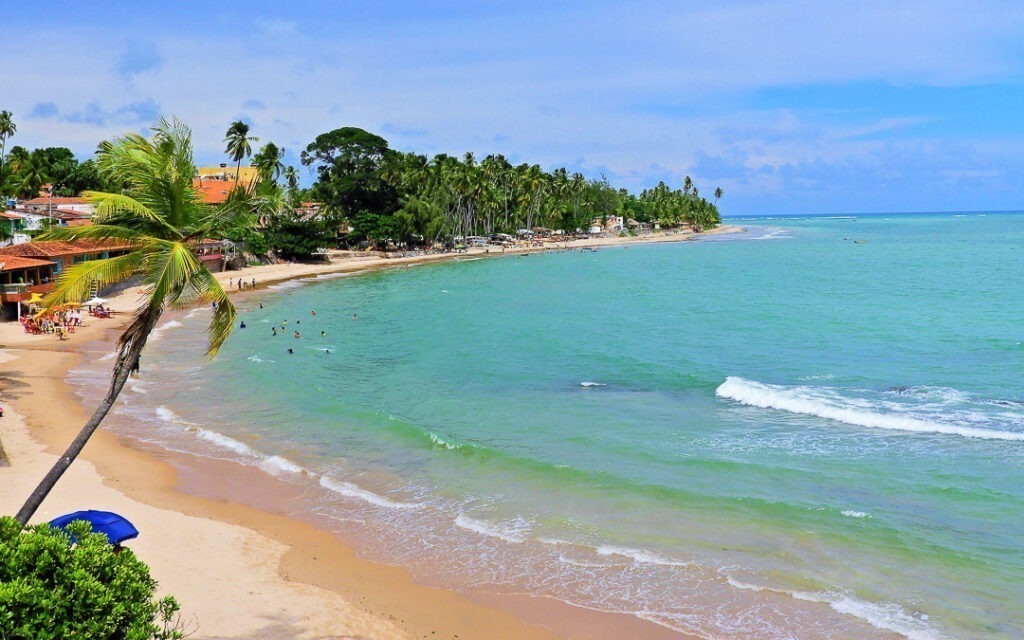 Japaratinga, Alagoas, Brazil. Fantastic landscape. Great beach s
